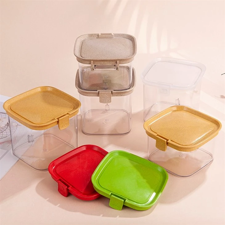 Clear Square Plastic Container